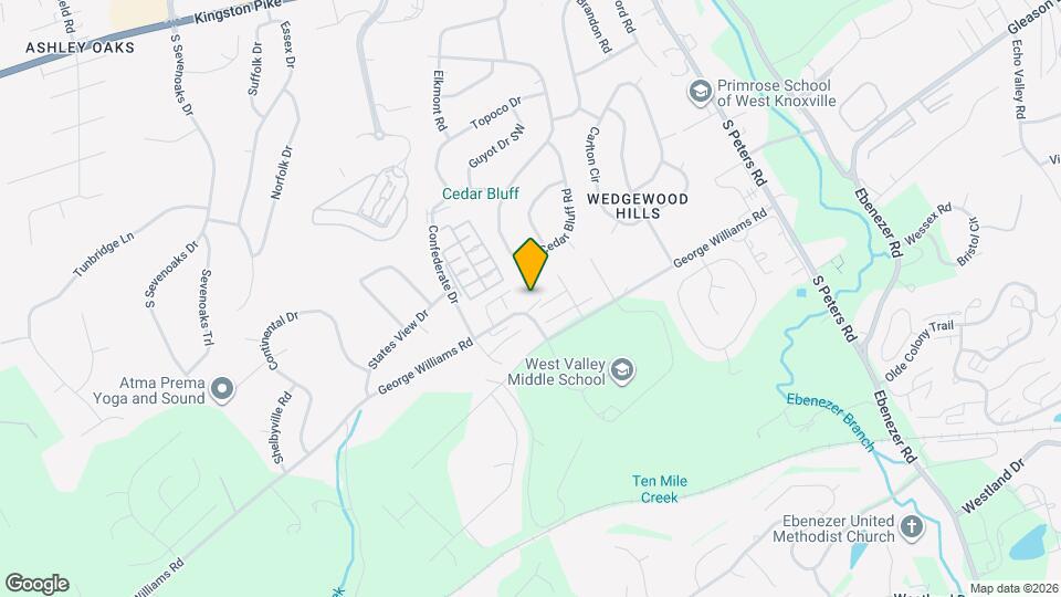 9211 George Williams Rd Map and Location Details