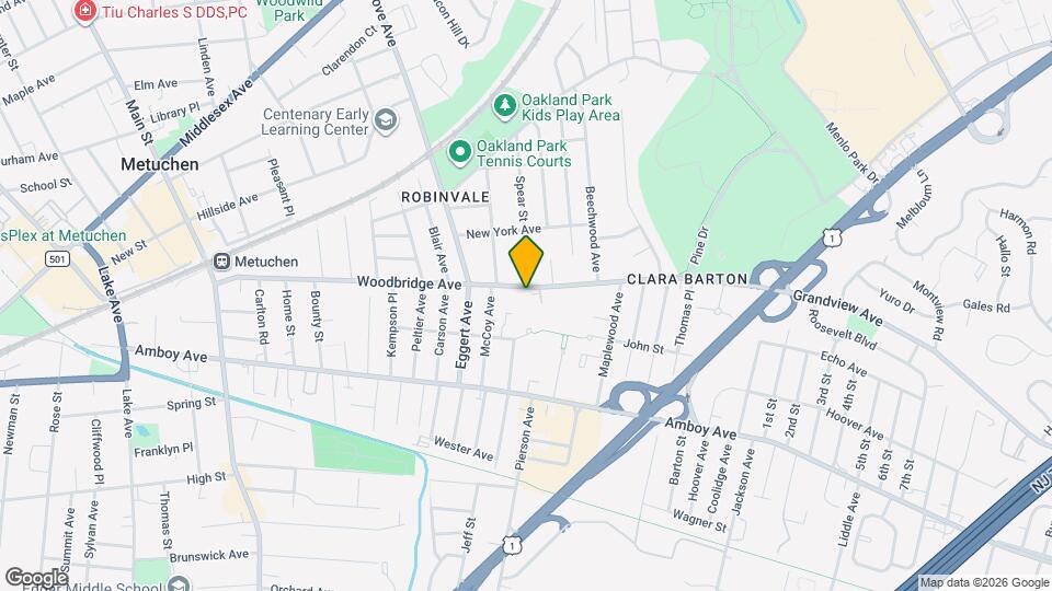 71 Woodbridge Ave Map and Location Details