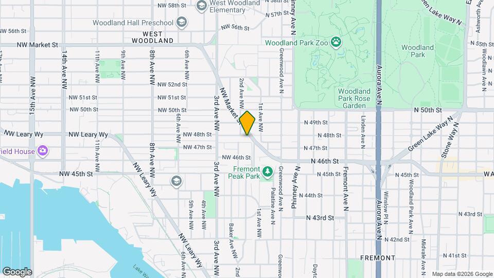 125 NW 48th St Map and Location Details