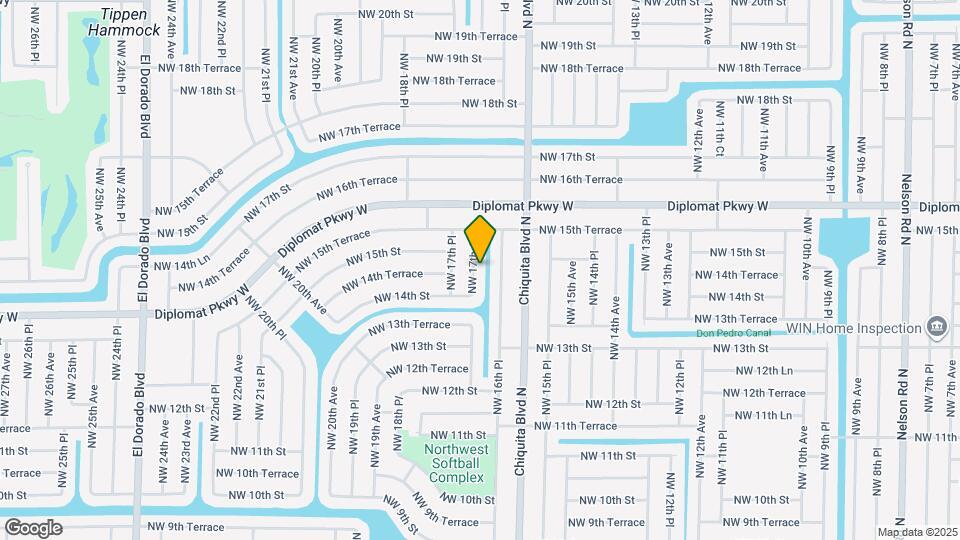 1419 NW 17th Ave Map and Location Details