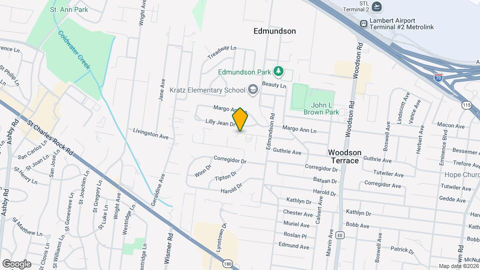 9656 Ambro Ln Map and Location Details