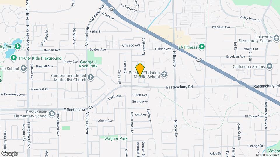 2114 Traynor Ave Map and Location Details