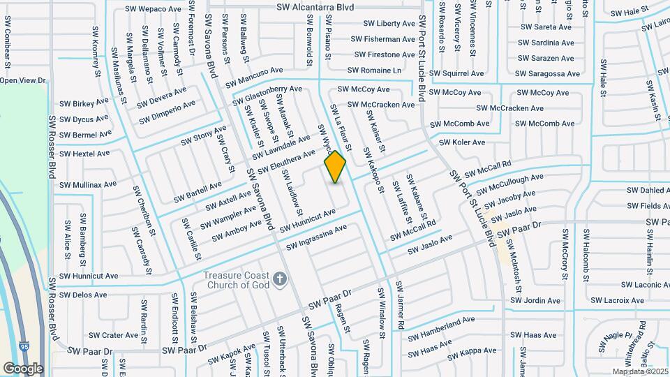 3851 SW Janiga St Mapa y Detalles de la Ubicación