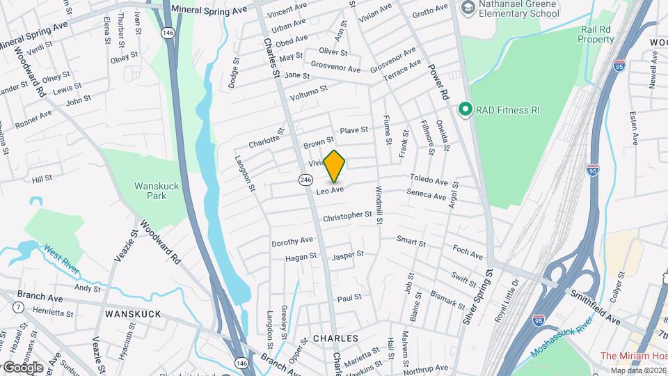 124 Leo Ave Map and Location Details