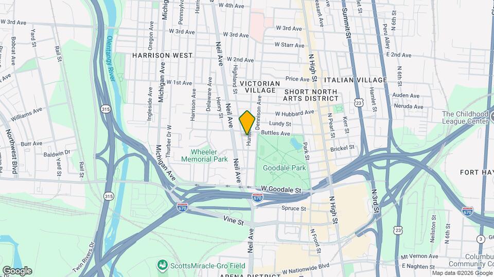 751-753-753 Hunter Ave Map and Location Details