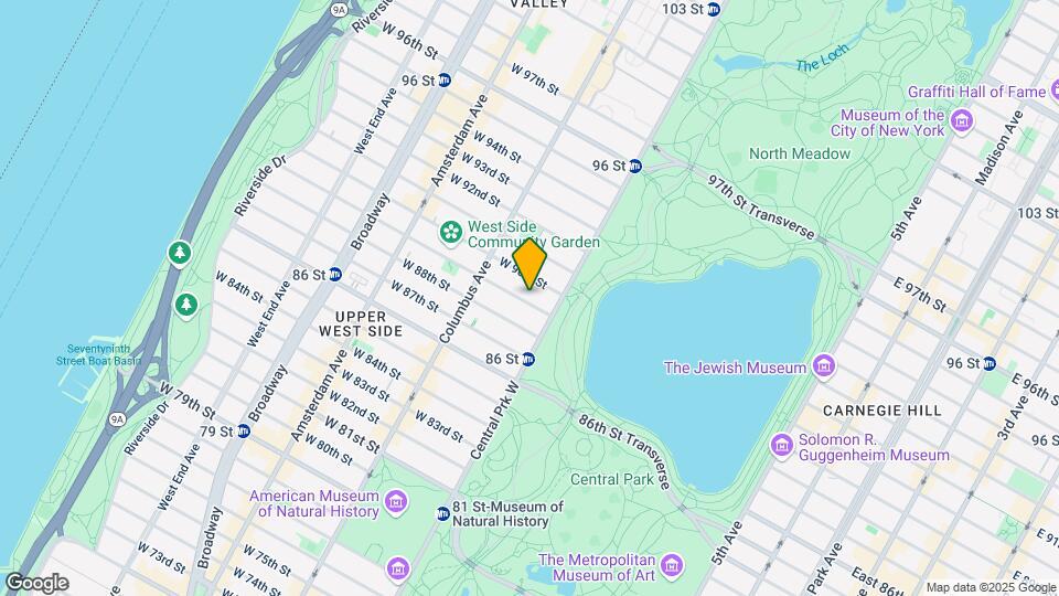 27 W 89TH St Mapa y Detalles de la Ubicación