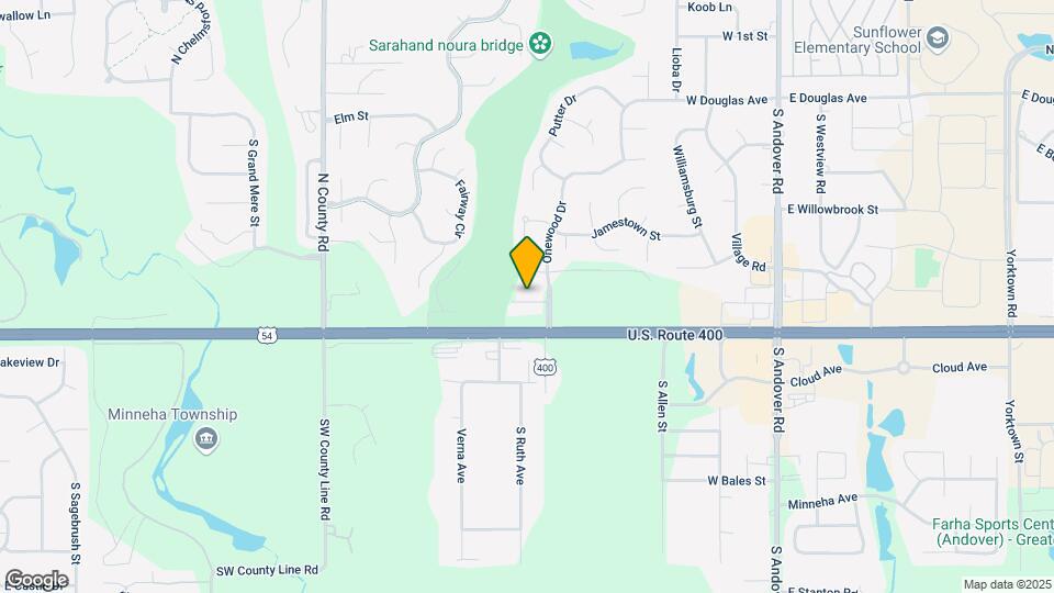 914 W Onewood Pl Map and Location Details