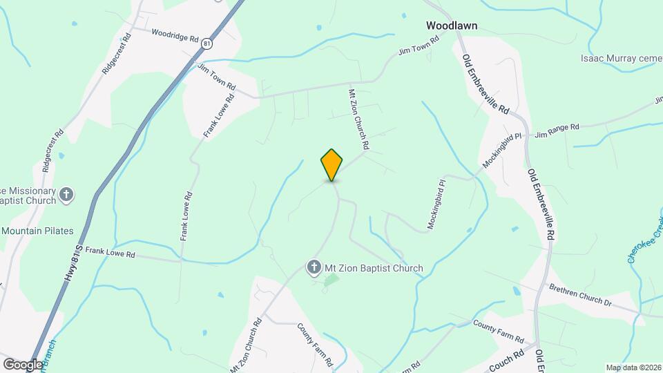 211 Mount Zion Church Rd, Unit 1 Map and Location Details