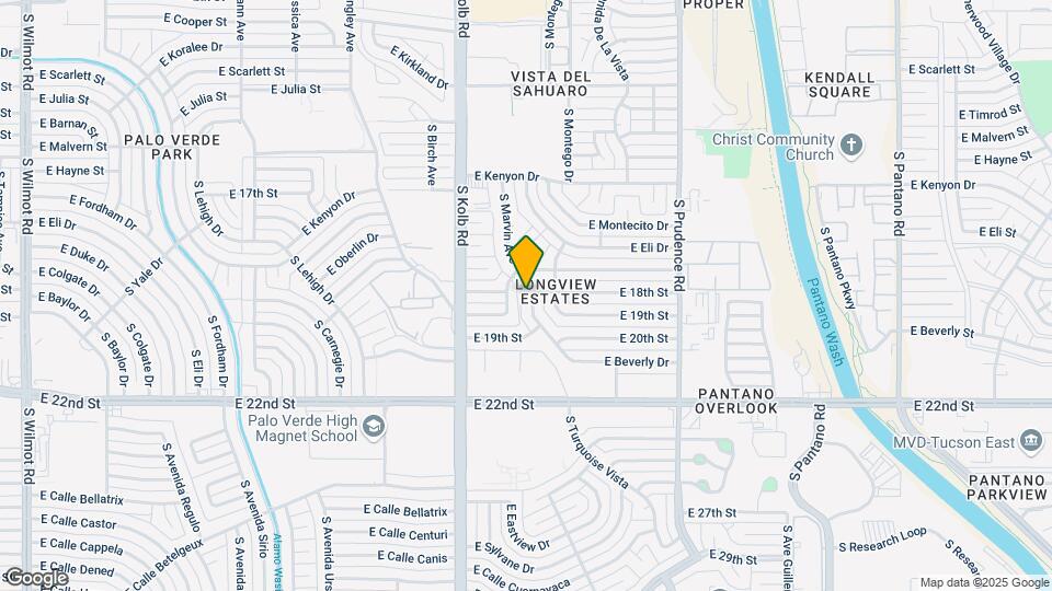 7202 E Beverly Dr Map and Location Details