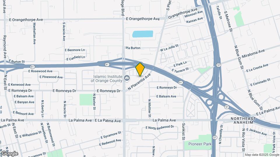 The Edgewood Park Apartments Map and Location Details