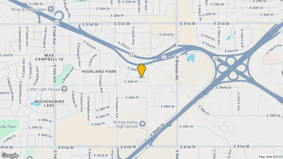 5955 E 36th St Map and Location Details