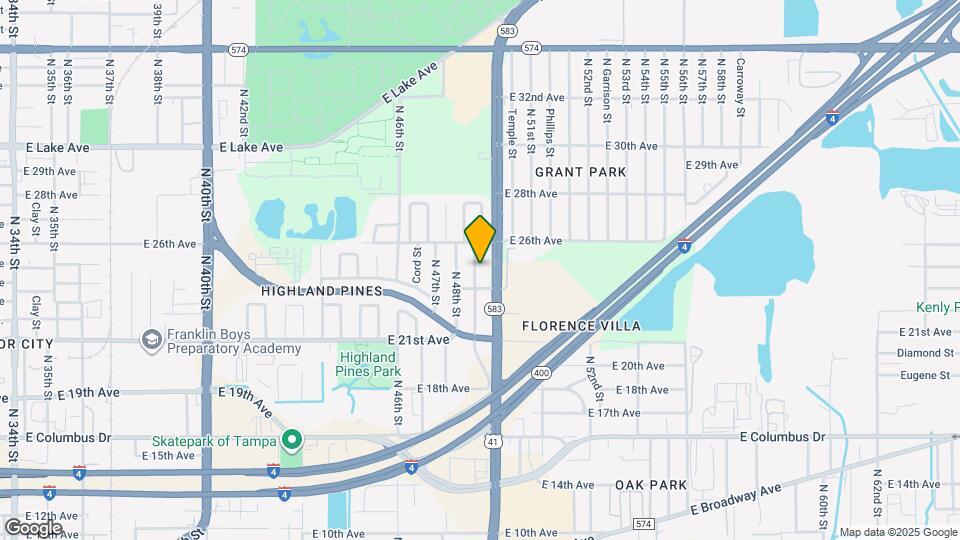 3209 N 49th St Map and Location Details