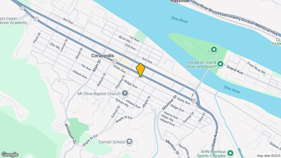 1205 State Ave Map and Location Details