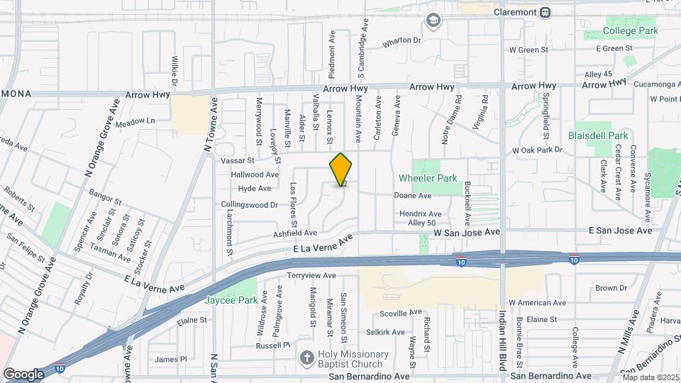 2335 Logan St Map and Location Details