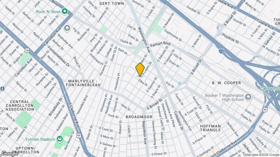 4401 Elba St Mapa y Detalles de la Ubicación