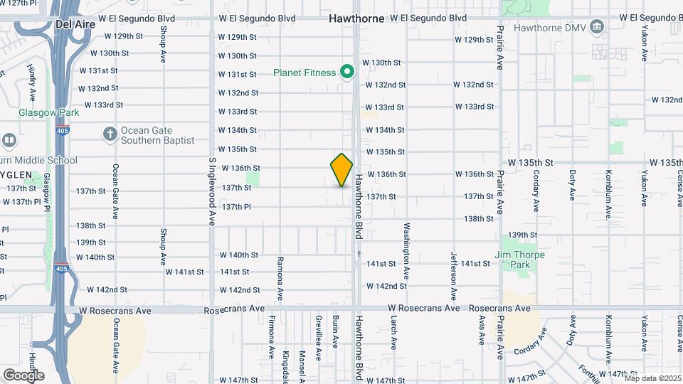 4428 W 137th St Mapa y Detalles de la Ubicación