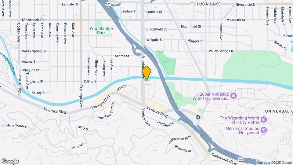 10989 Bluffside Dr Map and Location Details