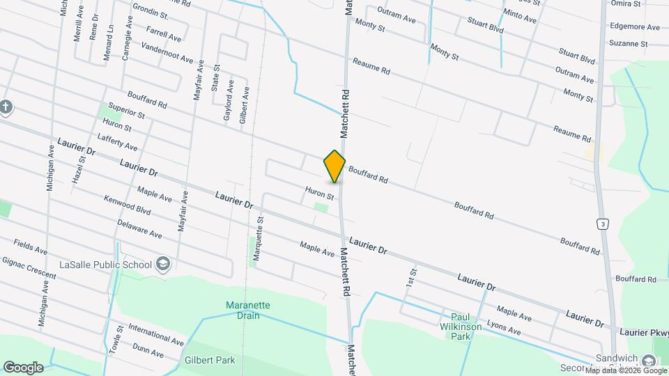 6755 Matchett Rd Map and Location Details