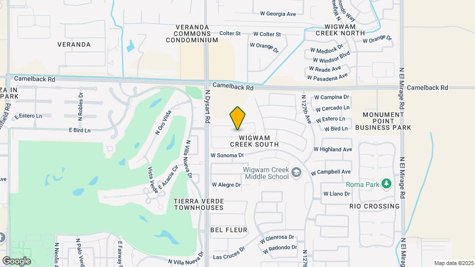 12952 W Vista Paseo Dr Mapa y Detalles de la Ubicación