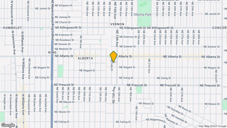 4826 NE 14th Pl Map and Location Details