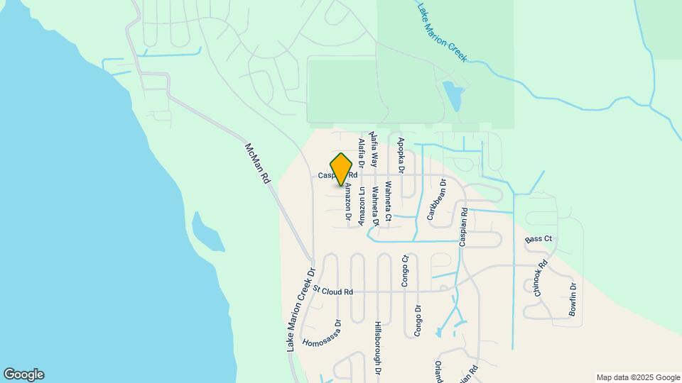 603 Amazon Ct Map and Location Details