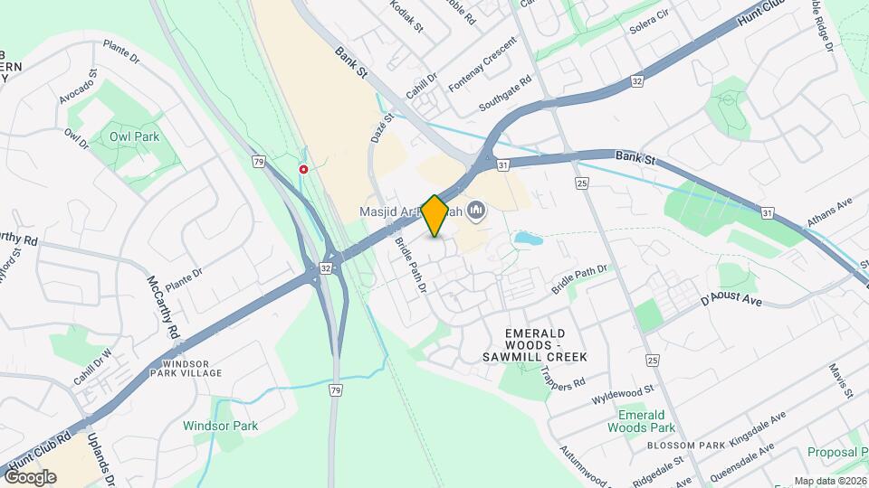 2724 Pimlico Crescent Map and Location Details