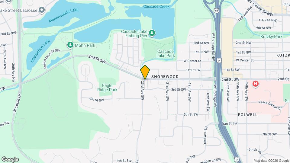 2222 2nd St SW, Unit 2222 Map and Location Details