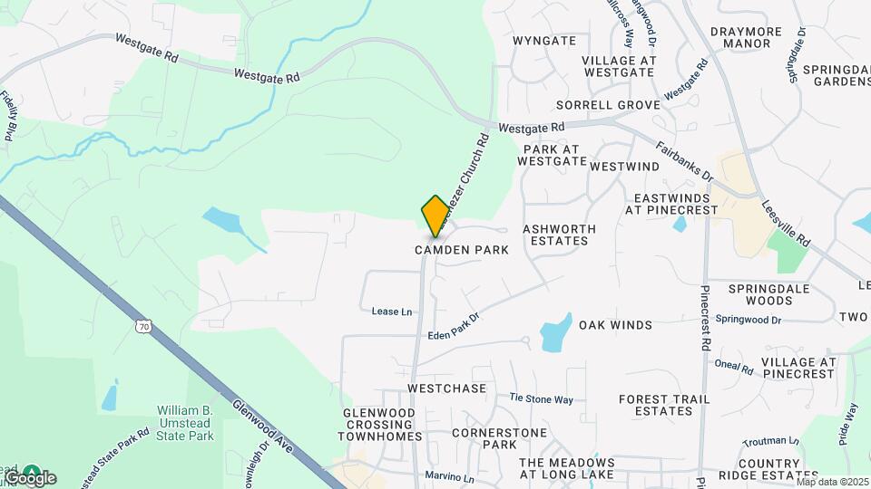8803 Camden Park Dr Map and Location Details