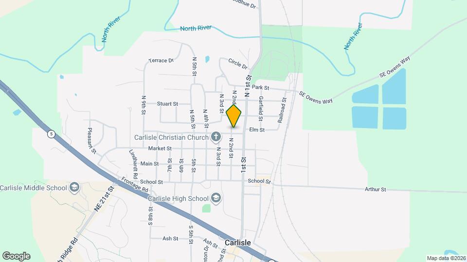 135 Elm St Map and Location Details