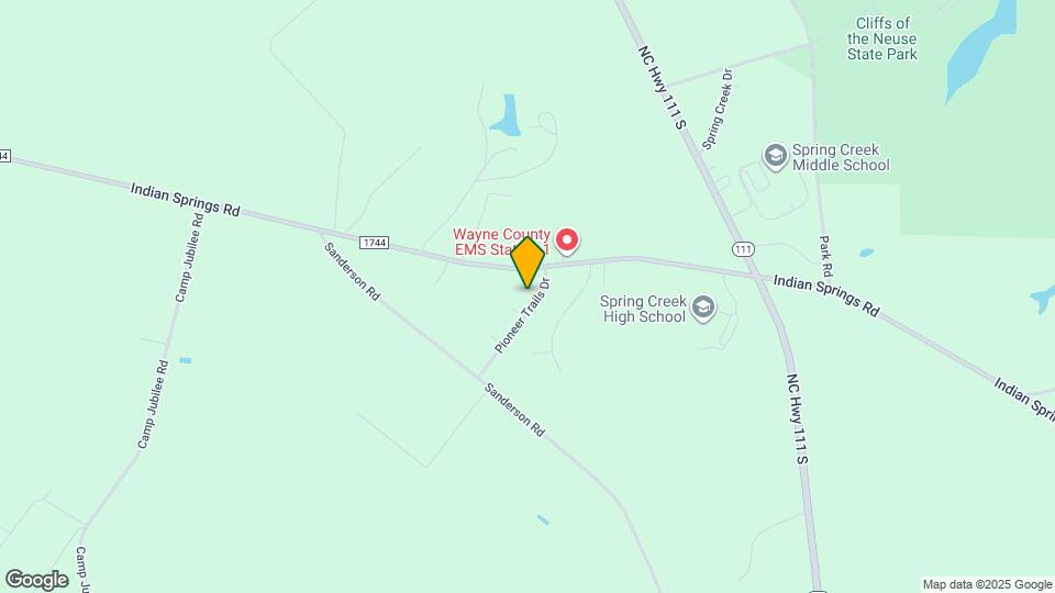 104 Pioneer Trails Dr Map and Location Details