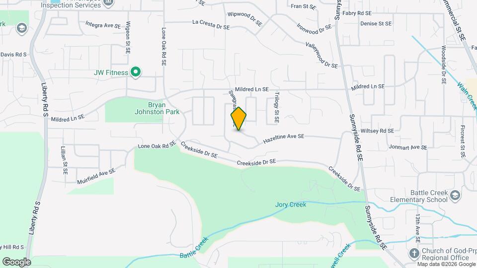 6011 Sawgrass St SE Map and Location Details