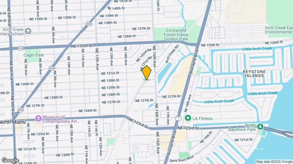 1530 NE 130th St Map and Location Details