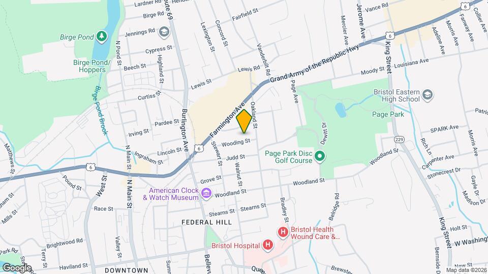 65 Wooding St Map and Location Details