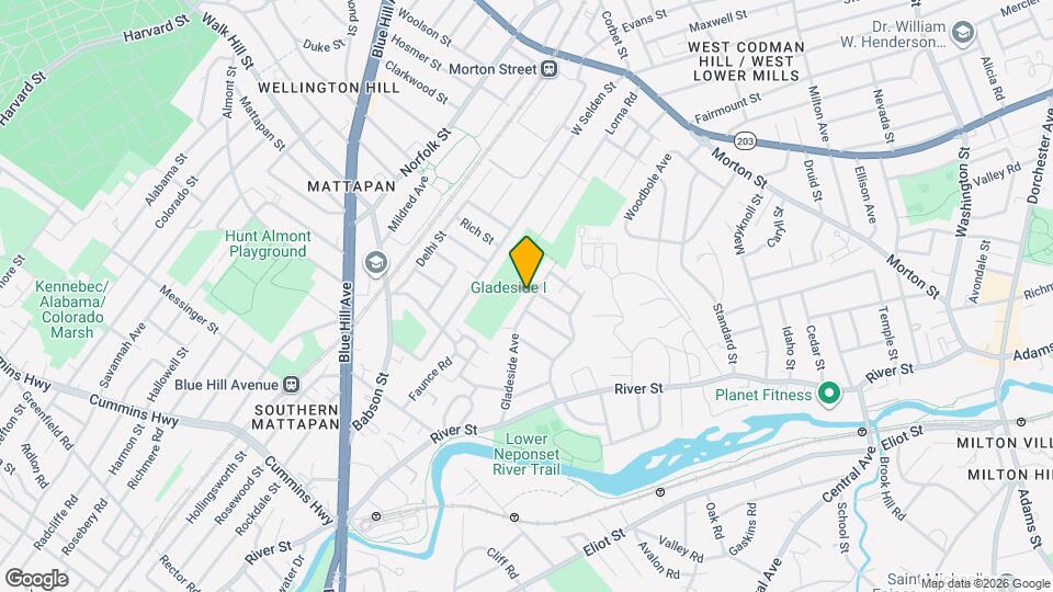 84 Gladeside Ave Map and Location Details