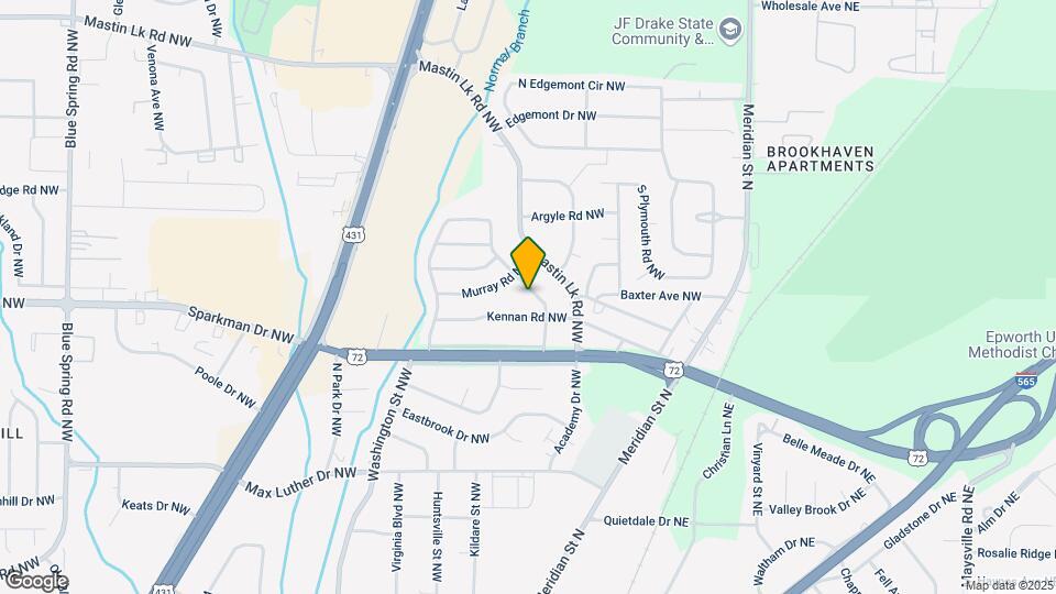 2905 Boswell Dr NW Map and Location Details
