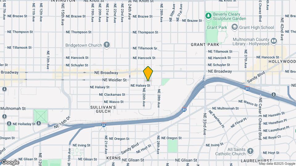 2619 NE Halsey St Mapa y Detalles de la Ubicación