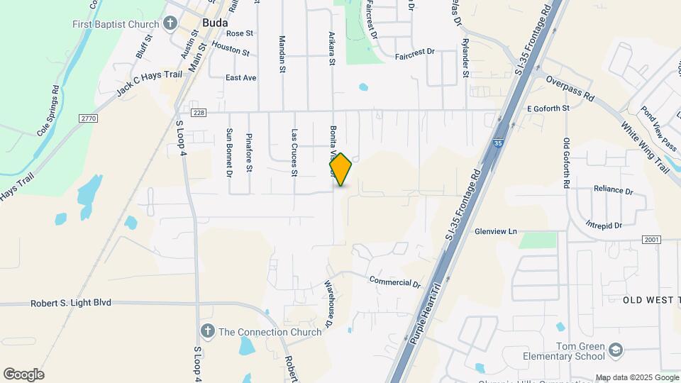 421 Bonita Vista Dr Map and Location Details