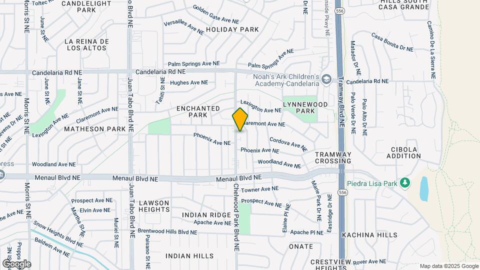 2516 Chelwood Park Blvd NE Map and Location Details