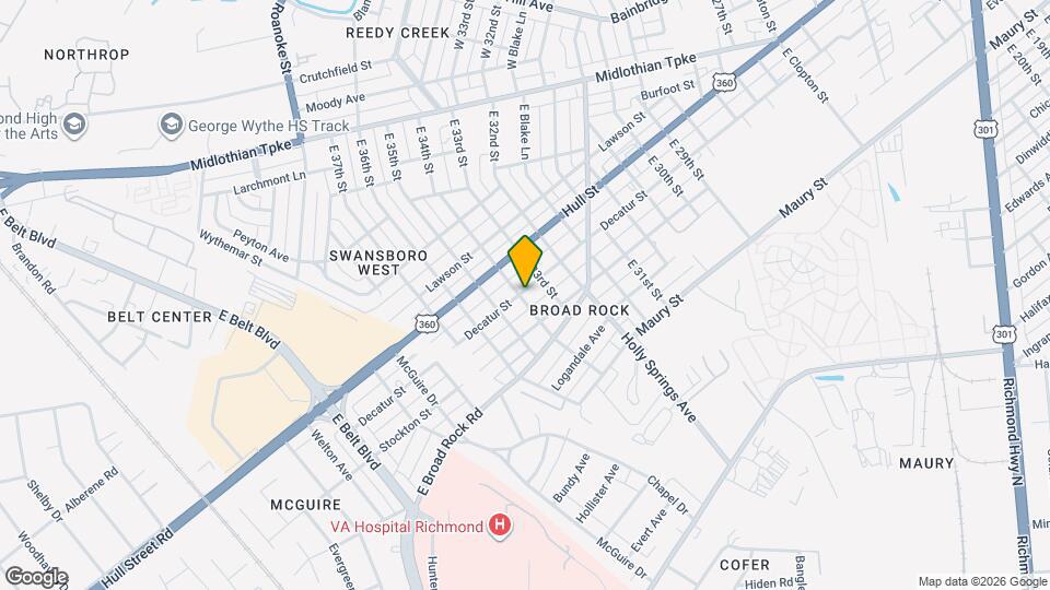 3314 Decatur St Map and Location Details