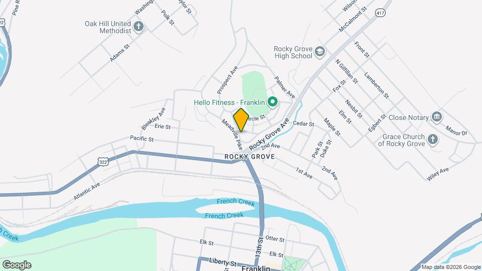 38 Prospect Ave Map and Location Details