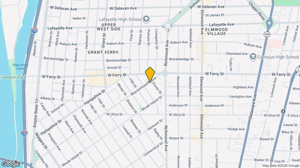 501 Massachusetts Ave Map and Location Details