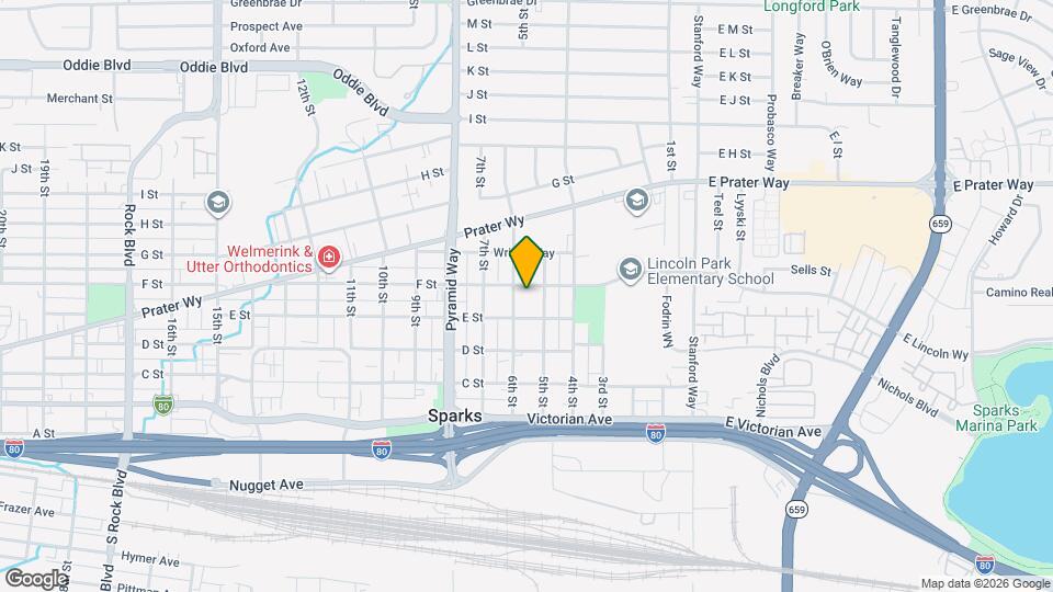 538 1/2 6th Street Unit Map and Location Details