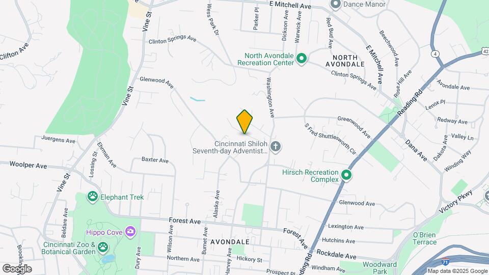 517 Camden Ave Mapa y Detalles de la Ubicación