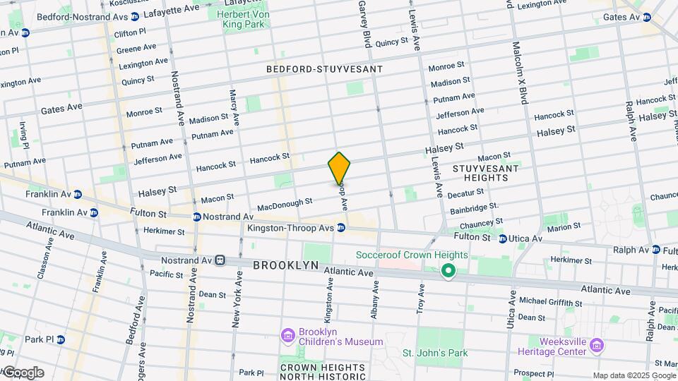 137 MacDonough St Map and Location Details