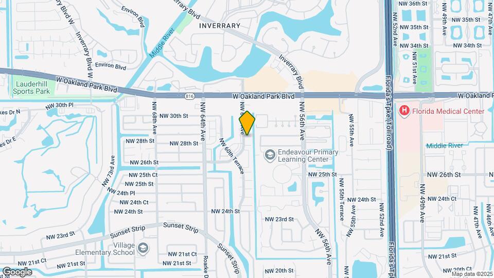 5970 NW 28th St Mapa y Detalles de la Ubicación