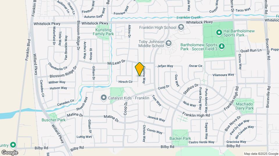 10173 Lofton Way Map and Location Details