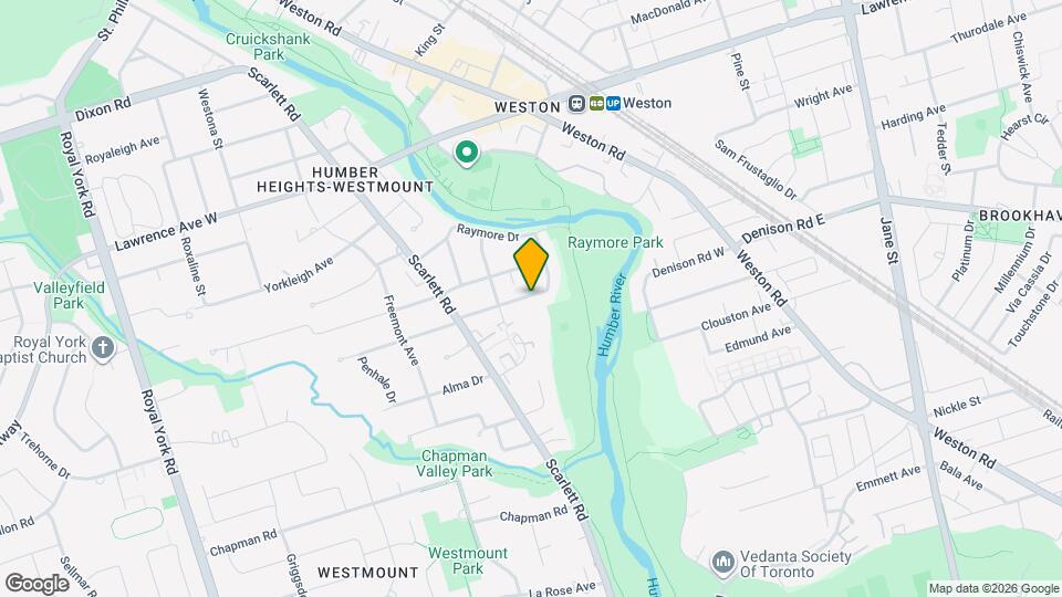 47 Tilden Cres Map and Location Details