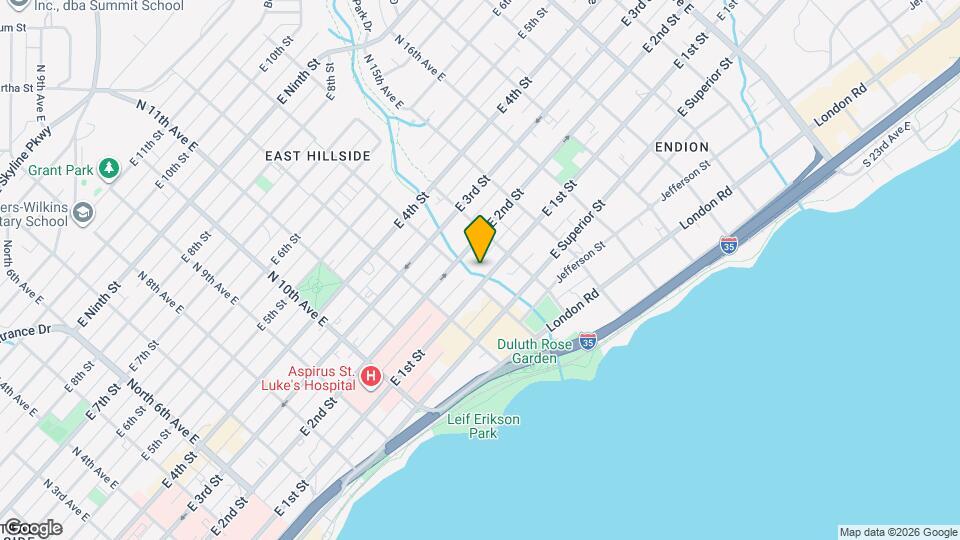 1305 E 1st St, Unit Ste 102 Map and Location Details