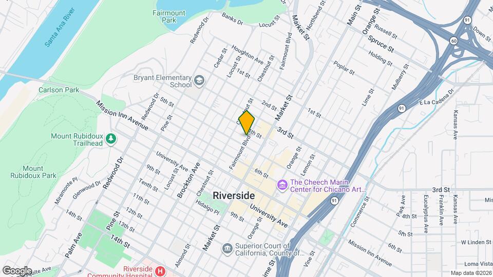 3455 Fairmount Blvd Map and Location Details