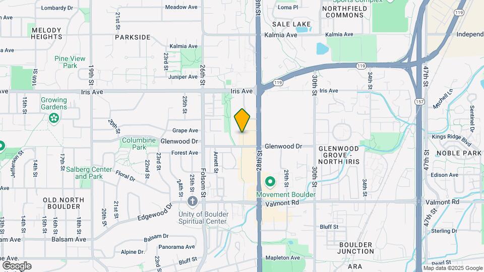 Glenwood Village Apartments Map and Location Details